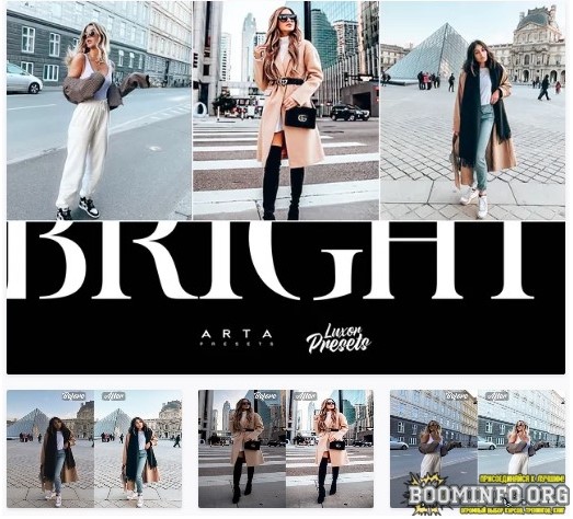 Elements.Envato Arta Bright Presets For Mobile and Desktop 2021 слив курса