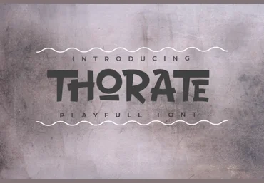 Creativefabrica Thorate Font 2021 слив