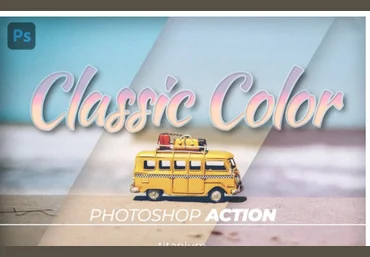 Elements.Envato Titanium Classic Color Photoshop Action 2021 слив