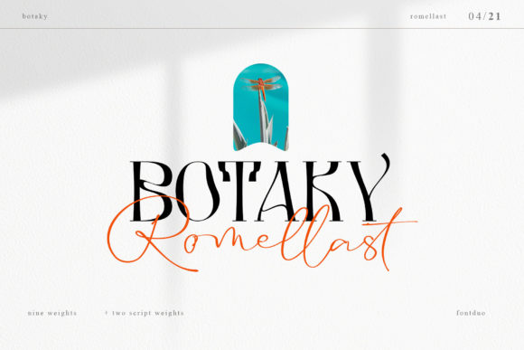 Creativefabrica Botaky Romellast Font слив курса