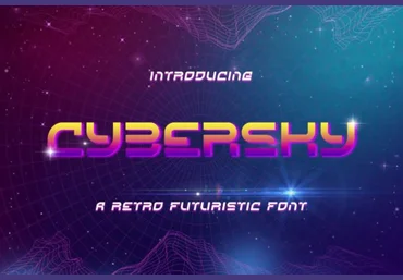 Creativefabrica Cybersky Font 2021 слив