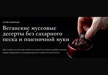 Ильназ Искаков Веганские муссовые десерты без сахарного песка и пшеничной муки 2021 слив
