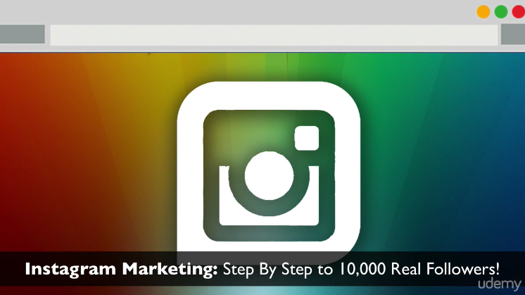 Маркетинг в Instagram: шаг за шагом к 10 000 реальных подписчиков Udemy.com слив курса
