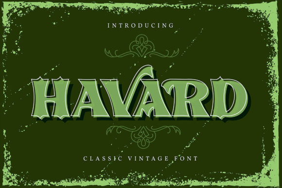 Creativefabrica Havard Font 2022 слив курса