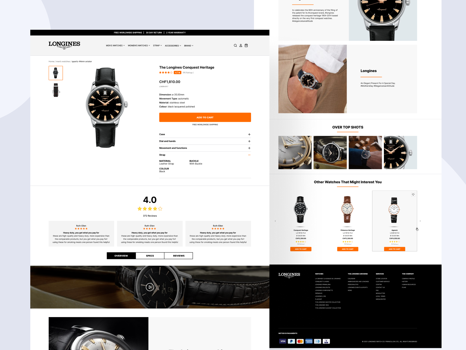 Uplabs Watch Product detail 2021 слив курса