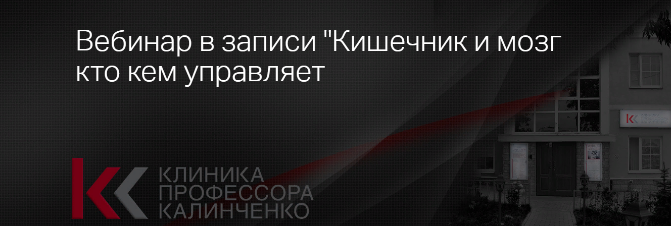 Клиника Калинченко Анастасия Прищепа - Кишечник и мозг: кто кем управляет? 2023 слив курса