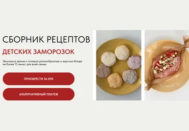 miia.blw Сборник рецептов 50+ детских заморозок 2024 слив