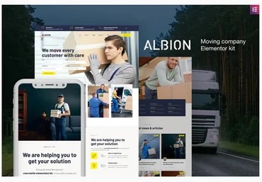 Themeforest Albion – Moving Company Elementor Template Kit слив