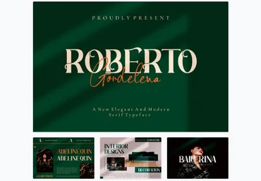 Elements.Envato Roberto & Gordelena Signature Font 2021 слив
