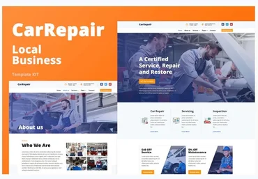 Themeforest CarRepair - Local Business Template Kit слив