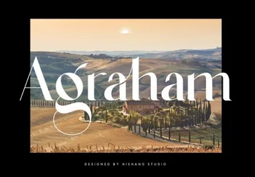 Fontbundles Agraham Serif Font 2021 слив