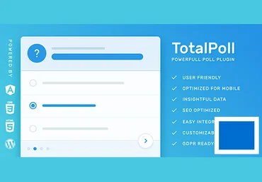 CodeCanyon TotalPoll Pro v4.3.2 NULLED - плагин опросов для WordPress слив