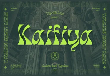Creativefabrica Kaifiya Font слив