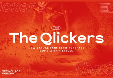 Creativefabrica The Qlickers Font слив