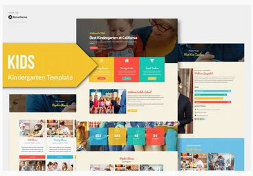 Themeforest Kids - Kindergarten & Child Care Elementor Template Kit слив