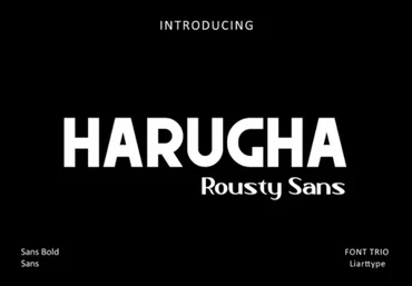 Fontbundles Harugha Font 2022 слив