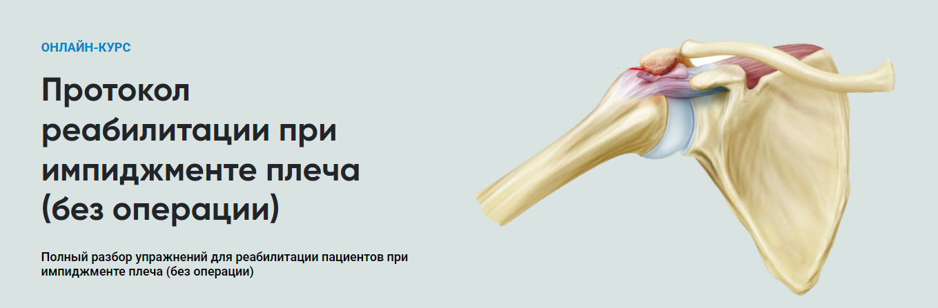 Rehab Science Андрей Богатырев ― Протокол реабилитации при импиджменте плеча без операции 2022 слив курса