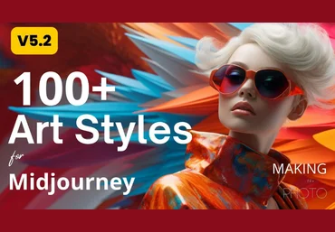 Jenn Mishra 100+ промтов для создания художественных стилей в Midjourney 2023 слив