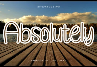 Creativefabrica Absolutely Font слив
