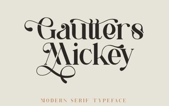 Fontbundles Gautters Mickey Font 2021 слив курса