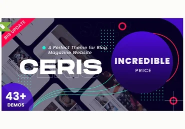 Themeforest Ceris - Magazine & Blog WordPress Theme слив