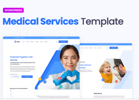 Themeforest Vaxi – Covid-19 Vaccination & Health Services Elementor Template Kit слив курса