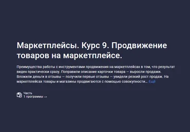 Анастасия Эджингтон Stepik Маркетплейсы. Курс 9. Продвижение товаров на маркетплейсе 2023 слив