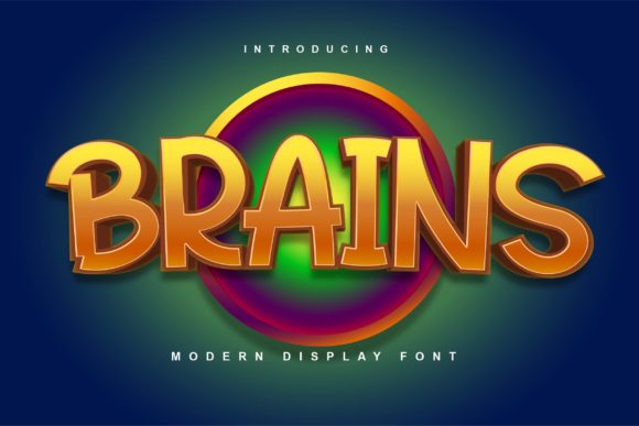 Creativefabrica Brains Font слив курса