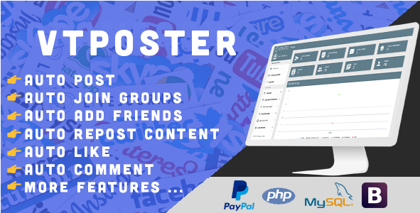 VTPoster - Инструмент для продажи и маркетинга в Facebook слив курса