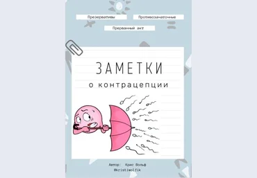 Крис Вольф Чек-лист «Заметки о контрацепции» слив