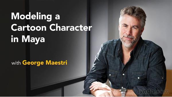 Моделирование мультипликационного персонажа в Maya от Lynda.com 2015 слив курса