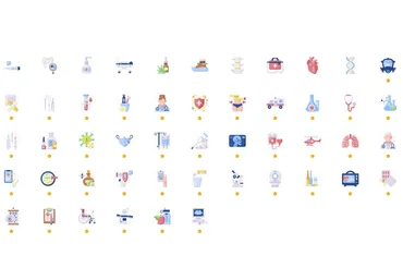 Flaticon Icon Pack: Medicine | Flat 50 icons 2021 слив