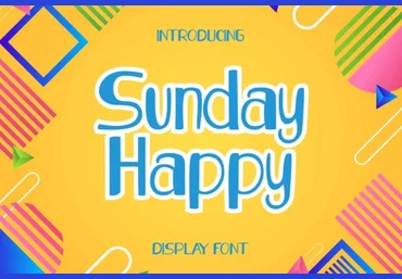 Creativefabrica Sunday Happy Font слив