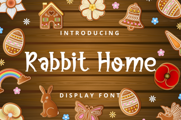 Creativefabrica Rabbit Home Font слив курса