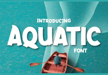 Creativefabrica Aquatic Font 2021 слив