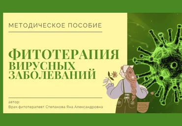 Яна Степанова phytoyana Методичка «Фитотерапия вирусных заболеваний» 2024 слив
