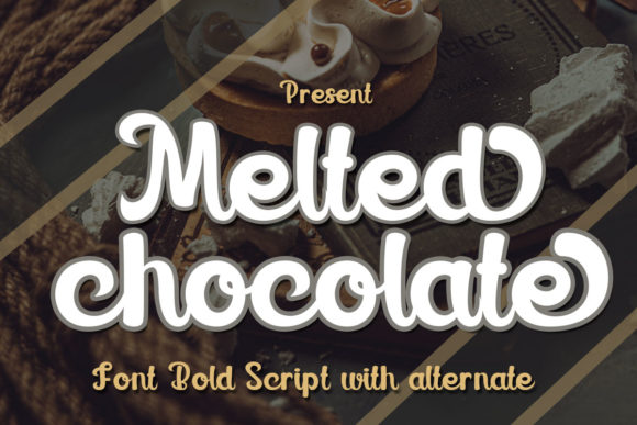 Creativefabrica Melted Chocolate Font слив курса
