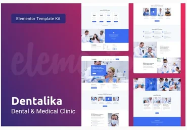 Themeforest Dentalika — Dental Clinic & Medical Health Elementor Template Kit слив