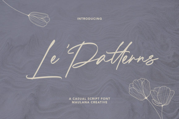 Creativefabrica Le Patterns Font слив курса