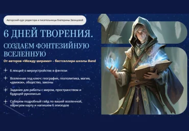 Екатерина Звонцева Band 6 дней творения. Создаем фэнтезийную вселенную 2024 слив