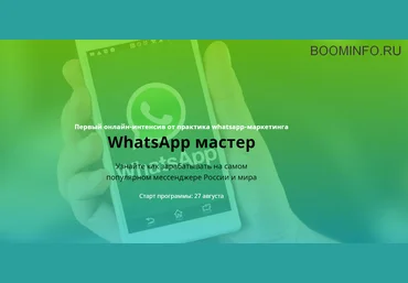 Илья Егоров WhatsApp Мастер: Зарабатываем на самом популярном мессенджере 2018 слив