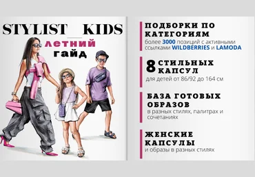 Мария Ипполитова Stylist_kids Летний гайд 2023 слив