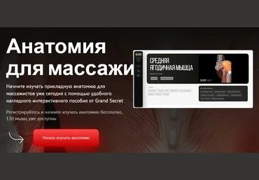 Максим Волков Grand Secret Анатомия для массажиста. Тариф Для профи 2024 слив