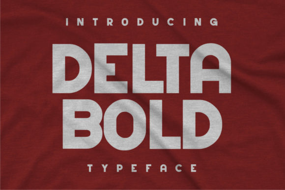 Creativefabrica Delta Bold Font 2021 слив курса