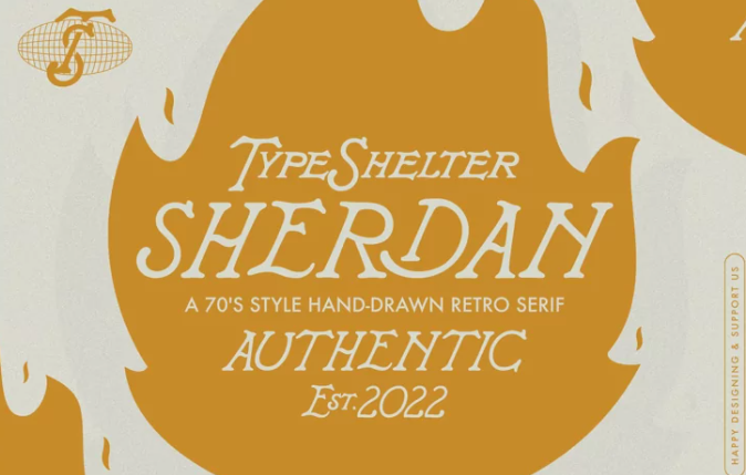 Fontbundles TS Sherdan Font 2022 слив курса