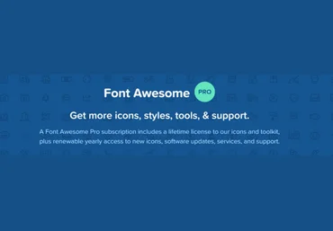 Fontawesome Font Awesome Pro v5.7.0 слив