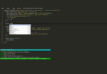 Ide для создания скриптов для парсинга на основе phantomjs casperjs слив