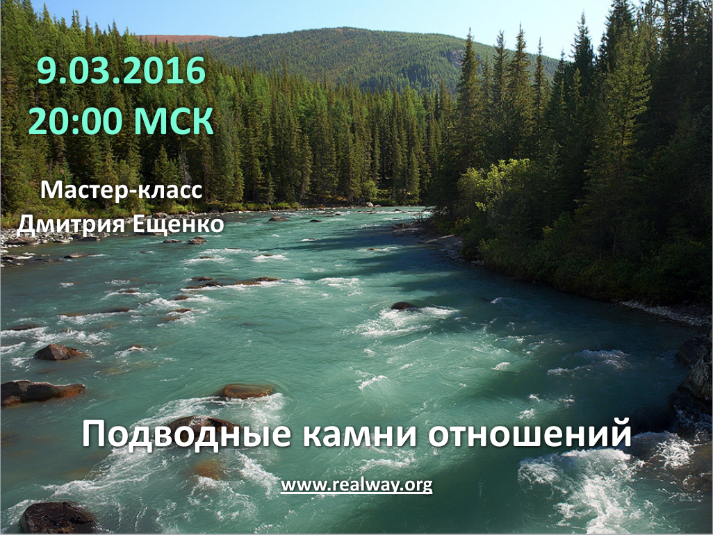 Подводные камни отношений - Ещенко 2016 слив курса