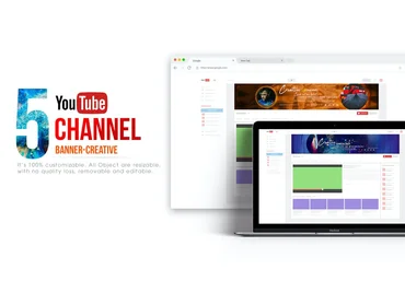 Elements.Envato Баннеры канала Youtube - Креативные 2021 слив