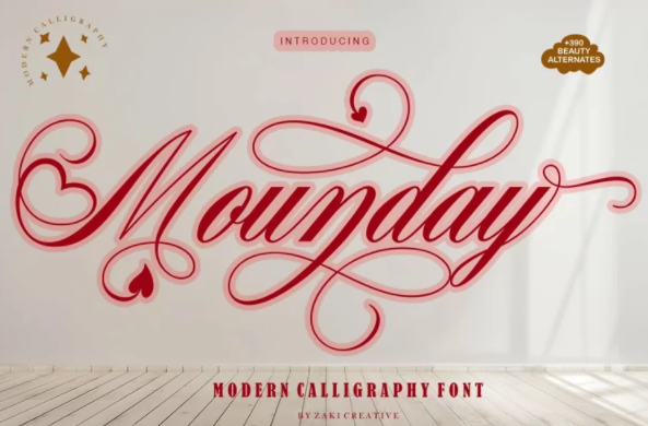 Fontbundles Mounday Font 2021 слив курса